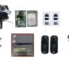 CỔNG MỞ XOAY TỰ ĐỘNG GHOST 200-220V (Hộp xi mạ khoá cơ)